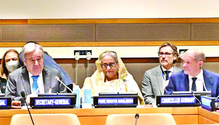 PM Hasina for global solidarity to face crises