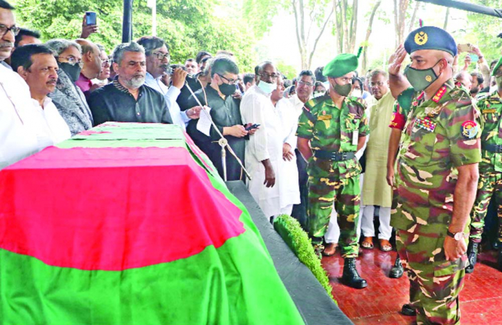 Sajeda Chowdhury to be laid to rest at Banani graveyard
