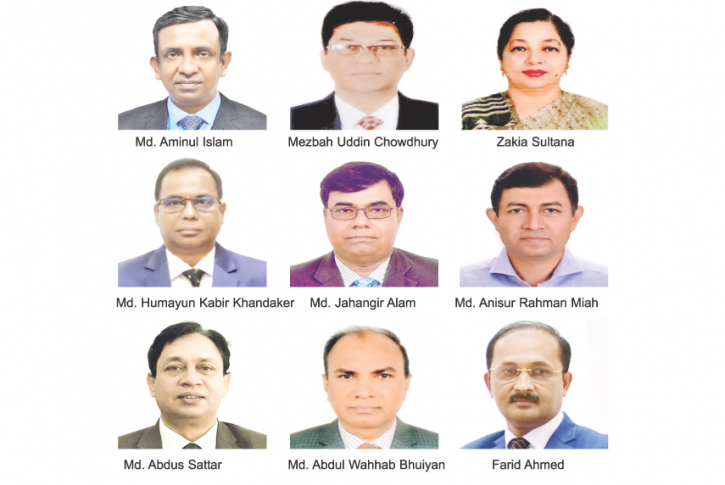 Top admin reshuffle: Aminul senior secy of public security div, Zakiya at information