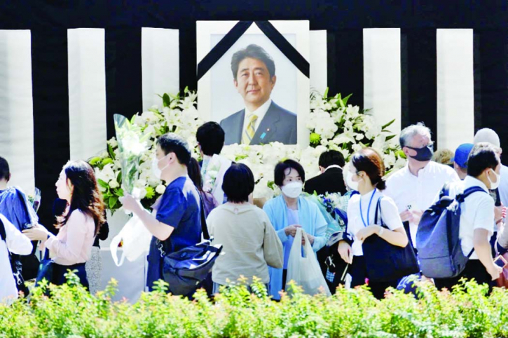 Japan honours Shinzo Abe with controversial state funeral Japan honours Shinzo Abe with controversial state funeral