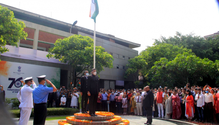 76th Independence  Day of India celebrated in Dhaka 