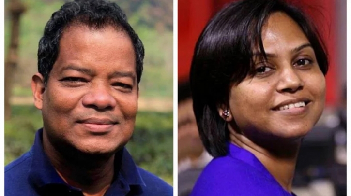 Journalist couple Shakil Ahmed, Farzana Rupa detained at Dhaka airport