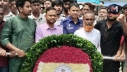 ময়মনসিংহে শহীদ সাগরের স্মৃতিস্তম্ভে পুষ্পস্তবক অর্পণ 