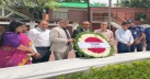 বিজ্ঞান ও প্রযুক্তি সচিব আলী হোসেনের বঙ্গবন্ধুর মাজারে পুস্পস্তবক অর্পণ