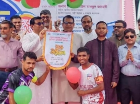 ময়মনসিংহ জেলা প্রশাসক গোল্ডকাপ ফুটবল টুর্নামেন্ট-২০২৫ উদ্বোধন