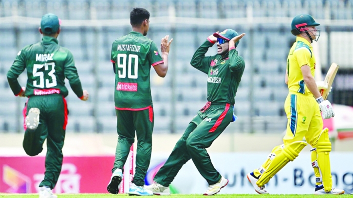 অস্ট্রেলিয়ার বিপক্ষে ইতিহাস গড়ে সিরিজ জিতল বাংলাদেশ