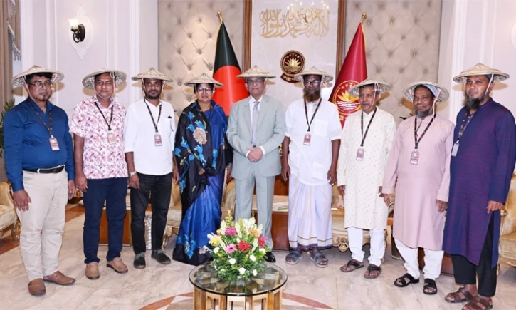 স্বার্থ সংরক্ষণে জাতীয় পর্যায়ে কৃষকদের কেন্দ্রীয় সংগঠন গড়ে তোলার আহ্বান রাষ্ট্রপতির