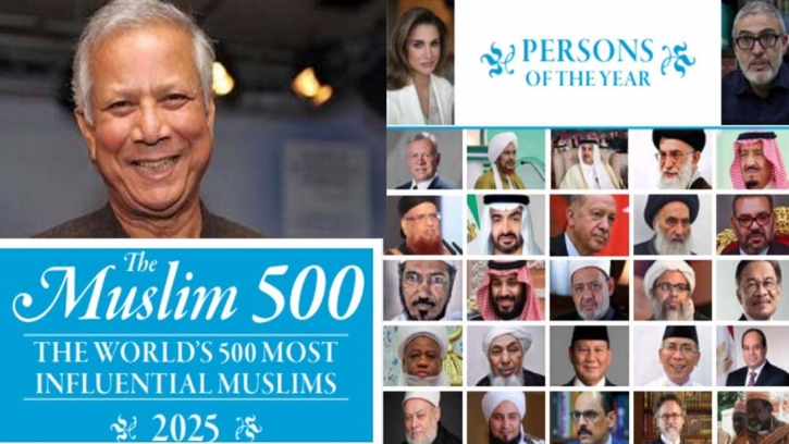 Dr Yunus in World’s Most Influential Muslims List