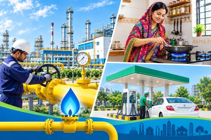 Gas supply improves further; brings respite to industries, households