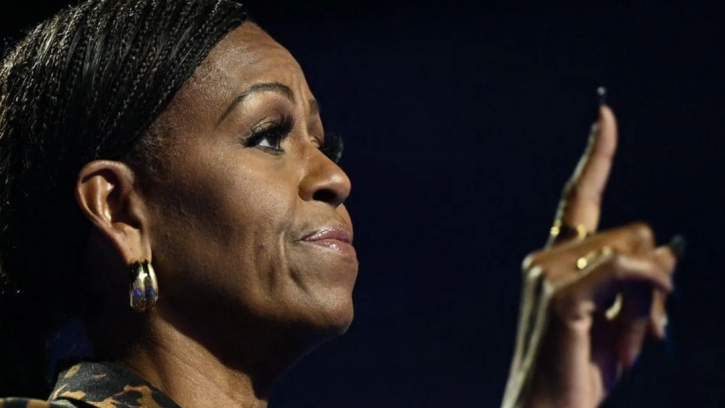 Michelle Obama makes fiery abortion pitch as Trump courts Muslim vote Michelle Obama makes fiery abortion pitch as Trump courts Muslim vote