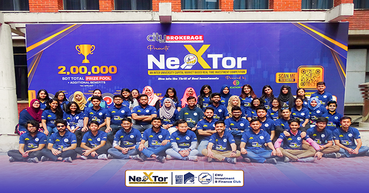 EWU investment and finance club organised ’NeXTor’