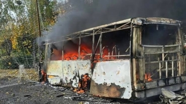 Death toll from Russian bus strike in eastern Ukraine jumps to 30: authorities Death toll from Russian bus strike in eastern Ukraine jumps to 30: authorities