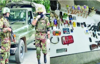 Uncovers weapons and explosives-making equipment