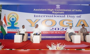 Yoga reflects strong India-Bangladesh friendship: Land Minister Yoga reflects strong India-Bangladesh friendship: Land Minister