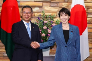 Takaichi praises PM Tarique Rahman’s commitment to democratic values