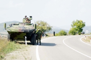 Serbia sends army to Kosovo border as protest escalates