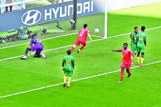 Embolo lifts Swiss to win over Cameroon