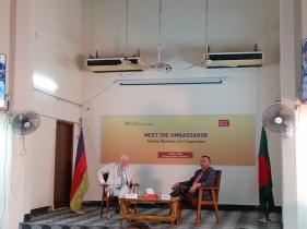 “Meet the Ambassador Talking- Diplomacy for Cooperation” held at JU “Meet the Ambassador Talking- Diplomacy for Cooperation” held at JU