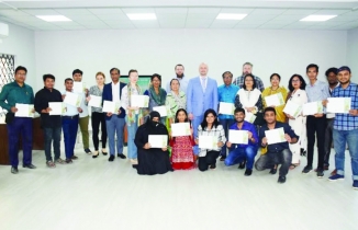 The Russian House in Dhaka hosts Geographical Dictation 2023