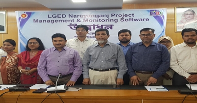 Smart software system inaugurates in Narayanganj LGED office