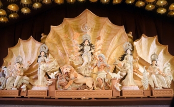 Durga Puja begins with invocation of Goddess Durga Puja begins with invocation of Goddess