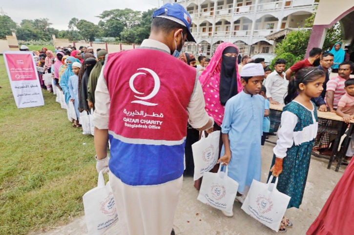 Qatar Charity provides sacrificial meat to Rohingya refugees, ophans, and widows