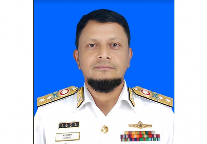 Rear Admiral M Nazmul Hassan made new naval chief Rear Admiral M Nazmul Hassan made new naval chief