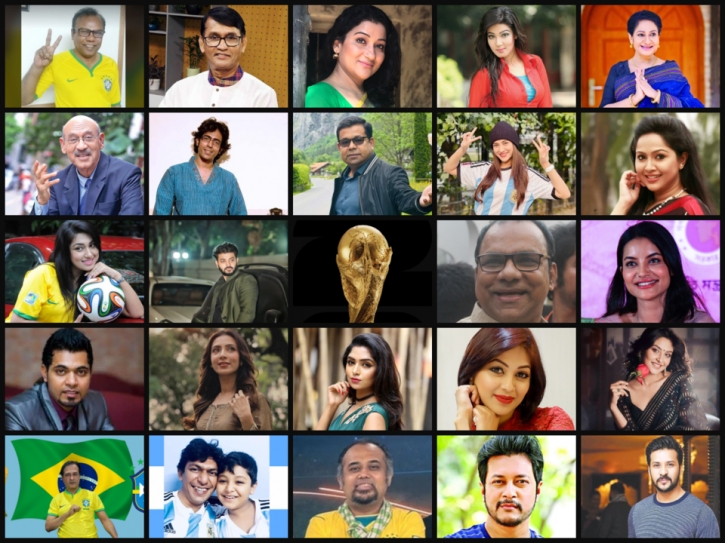 Showbiz stars pick sides as World Cup fever grips Bangladesh