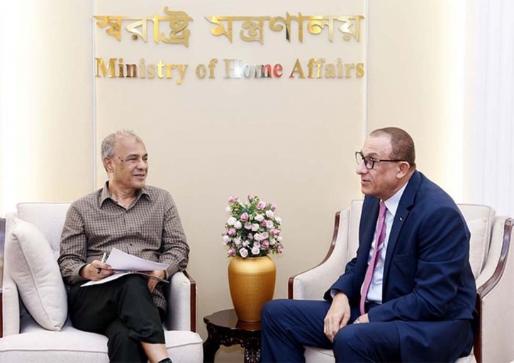 Bangladesh supports Palestine’s independence, sovereignty: Home Adviser Bangladesh supports Palestine’s independence, sovereignty: Home Adviser
