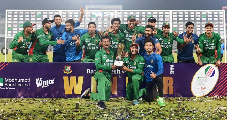 World champions England Banglawashed