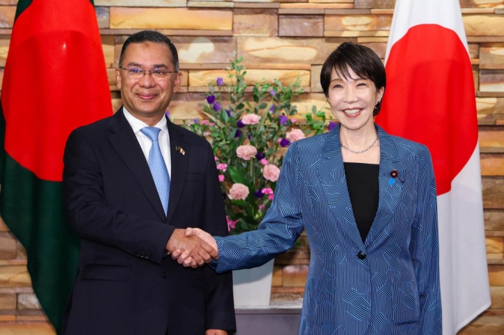 Takaichi praises PM Tarique Rahman’s commitment to democratic values