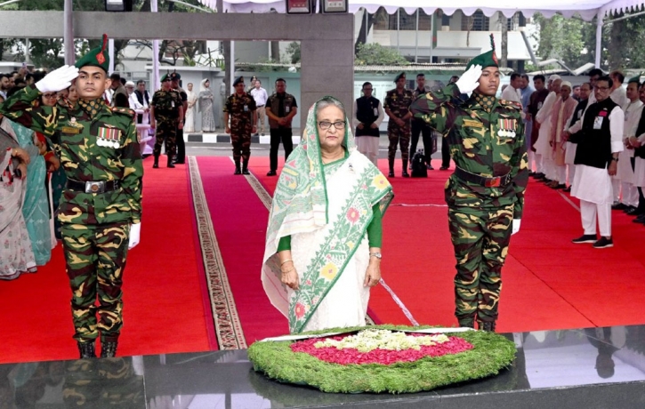 Mujibnagar Day: PM Hasina pays tribute to Bangabandhu Mujibnagar Day: PM Hasina pays tribute to Bangabandhu