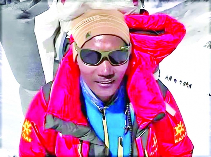Nepali climber scales Mount Everest 28th time