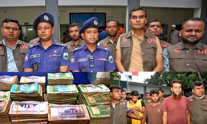 102 Tolas of Gold Looted in Bogura Impersonating Police: 4 Arrested, Gold and Cash Recovered