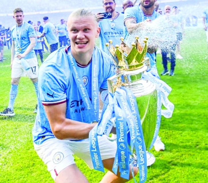 Haaland wins Premier League Player of the Year award