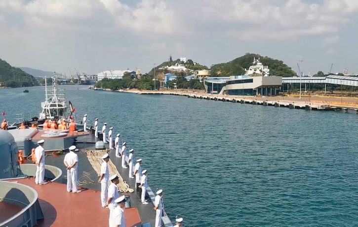 Two warships of Russia’s Pacific Fleet call at Indian port Two warships of Russia’s Pacific Fleet call at Indian port