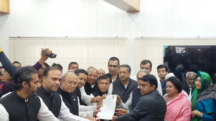 Nomination papers filed for Gopalganj-3 constituency on behalf of PM Hasina