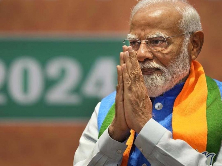 Modi seeks historic third term