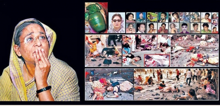 19th anniversary of August 21 grenade attack today