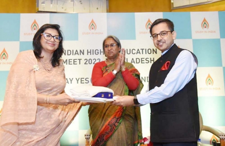 ‘Higher education emerged as centrepiece of India’s ties with BD’ ‘Higher education emerged as centrepiece of India’s ties with BD’