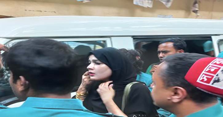 Actress Mahiya Mahi sent to jail Actress Mahiya Mahi sent to jail