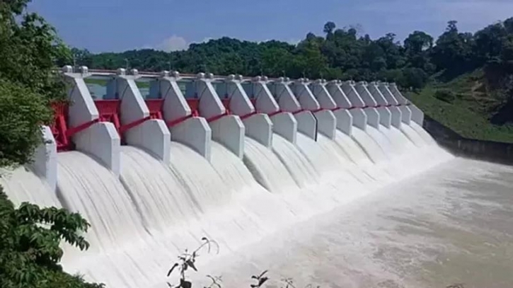 Kaptai Lake at danger level: 16 sluice gates reopened