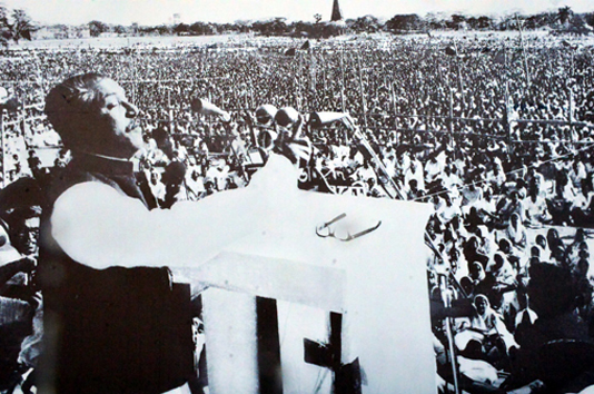 Bangabandhuâ€™s 7th March speech translated in Irish, Scottish and Welsh